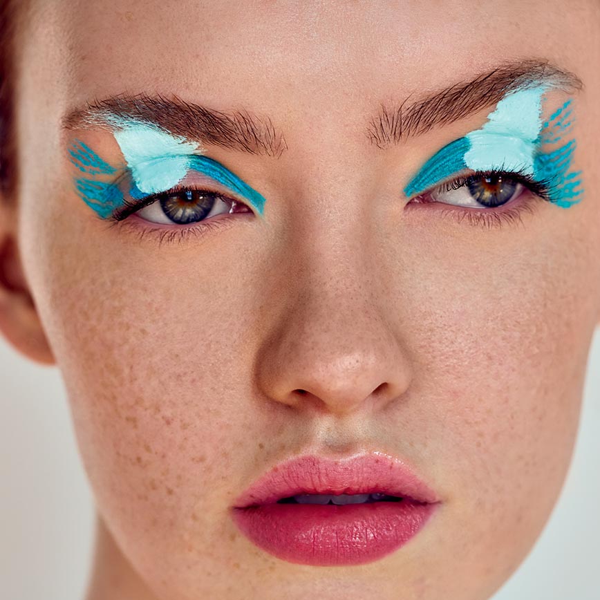 Türkise Träume: der Eyecatcher-Look